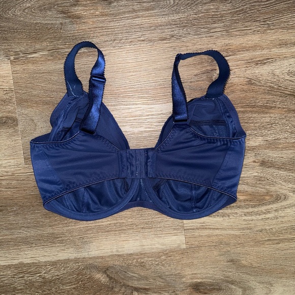 Elegant Navy Blue Women's Bra - Picture 2 of 5